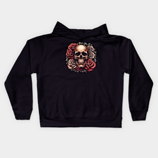 Skull and Roses Kids Hoodie